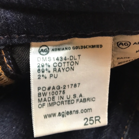 Adriano Goldschmied Prima Mid Rise Cigarette Jeans - Picture 4 of 4